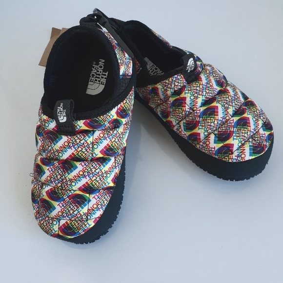 The North Face Other - The North Face Boys Size 13 Shoes Thermoball Traction Mules Slippers Multicolor
